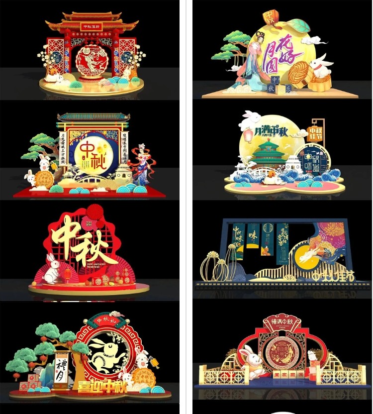 中秋國慶雙節(jié)來臨，大型廣告KT板固定安裝不用桁架、展架怎么做？